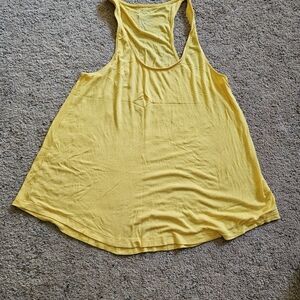 American Eagle Outfitters Yellow Tank Top
